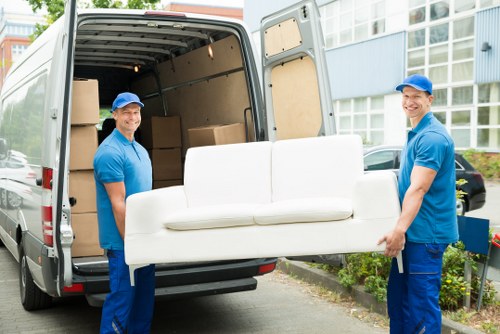 Office removal team planning a business move in Woolwich