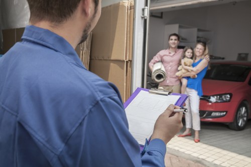 Customer complaint review process for a man with a van service