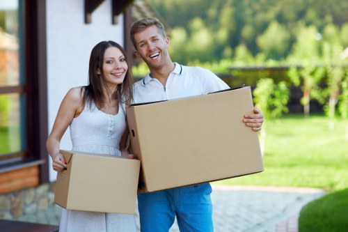 House moving support with loading and transport