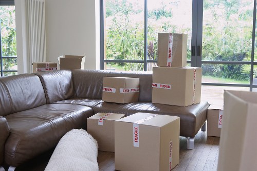 Commercial removals setup for a Woolwich business move